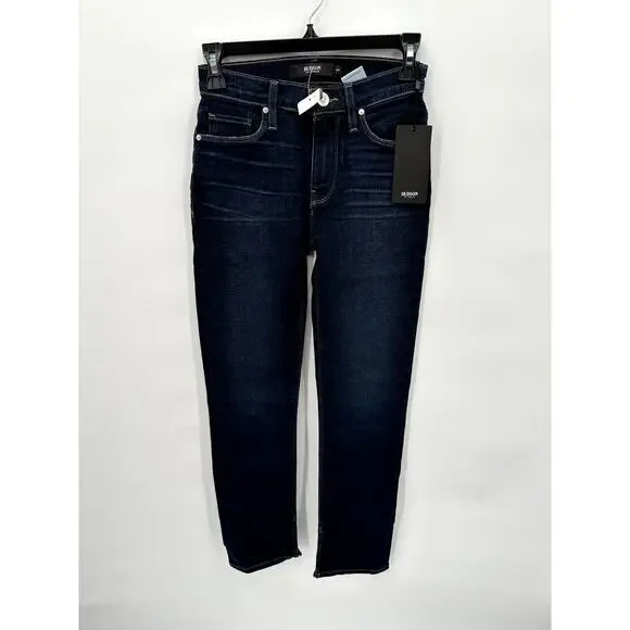 HUDSON NWT Nico Straight Ankle Denim Jean in Mercy// 24